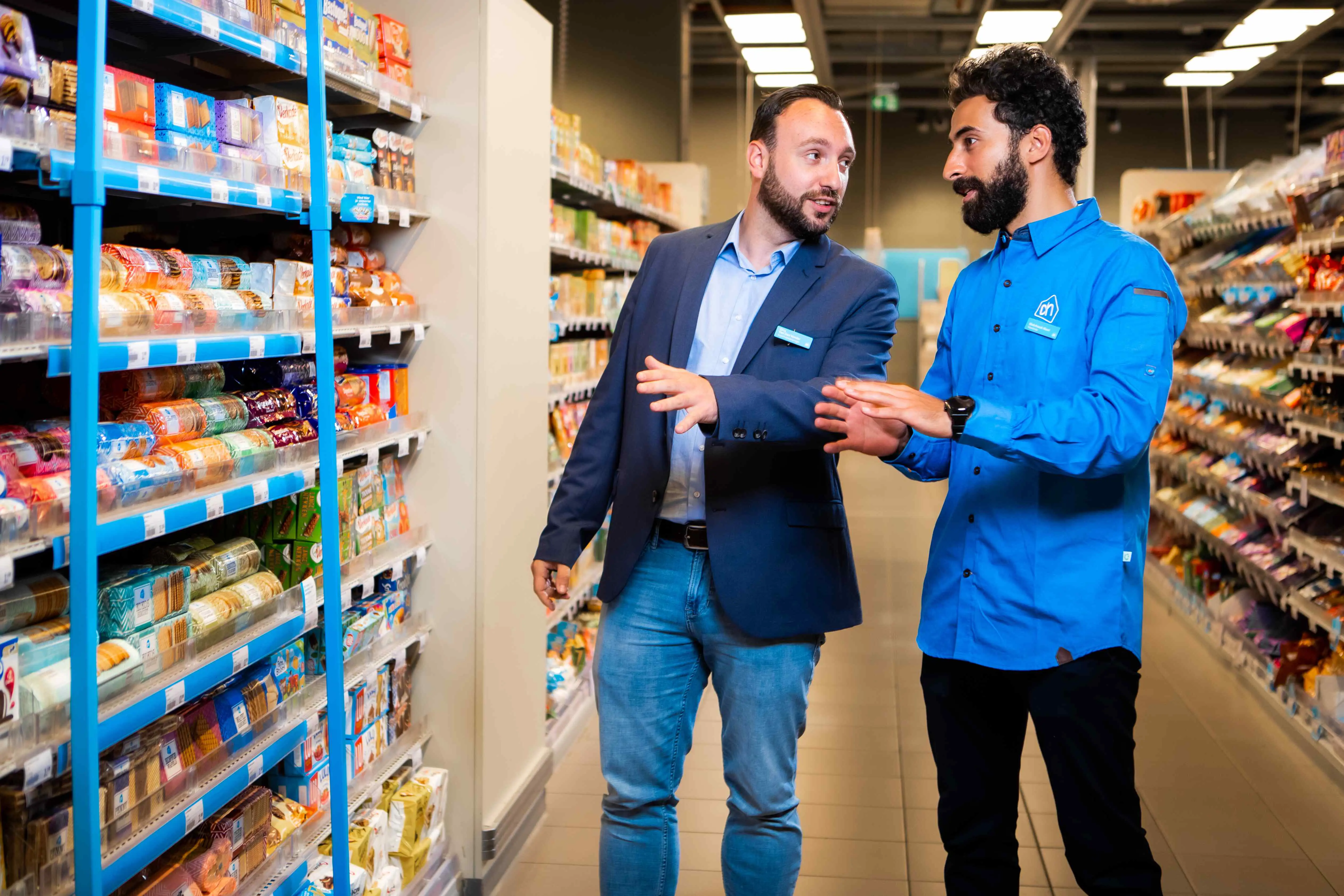 winkelmedewerkers Albert Heijn