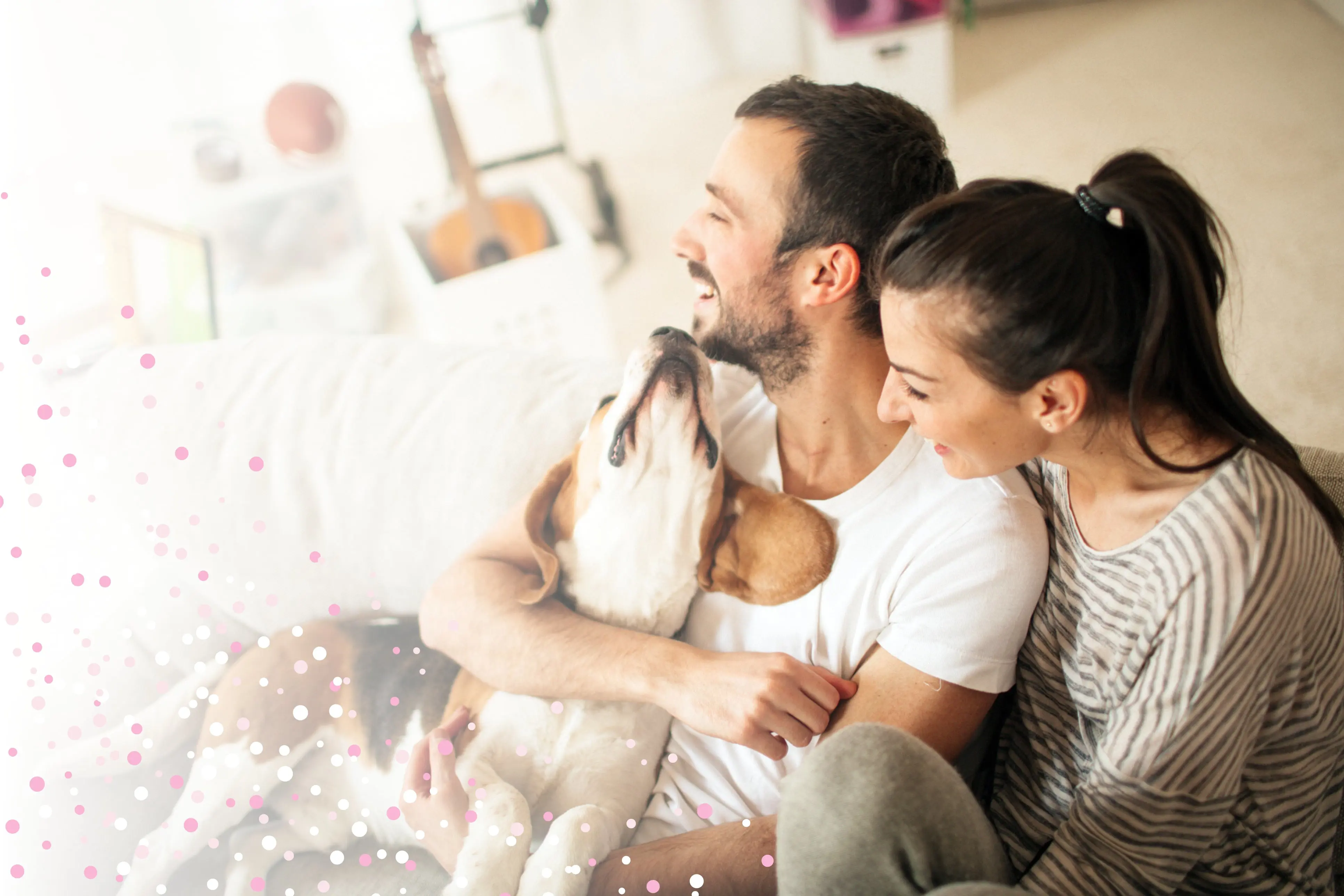 Man en vrouw met hond